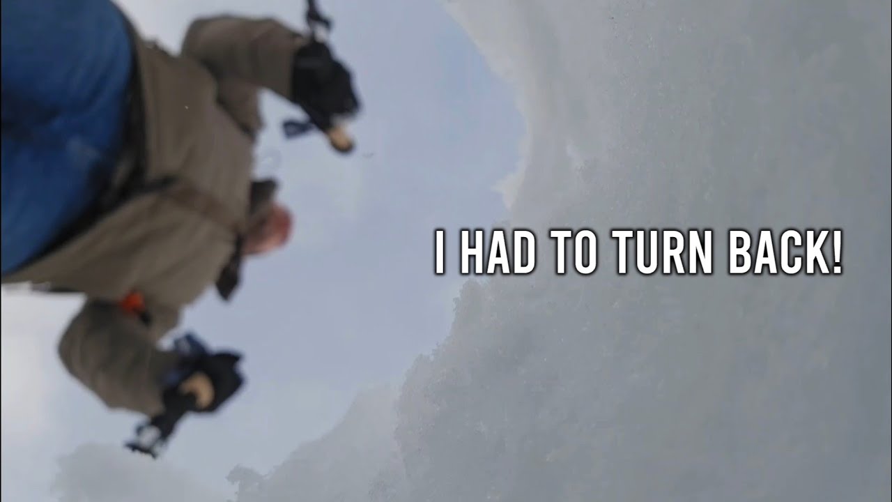 Far Too Dangerous To Keep Going So Made The Decision To Turn Back