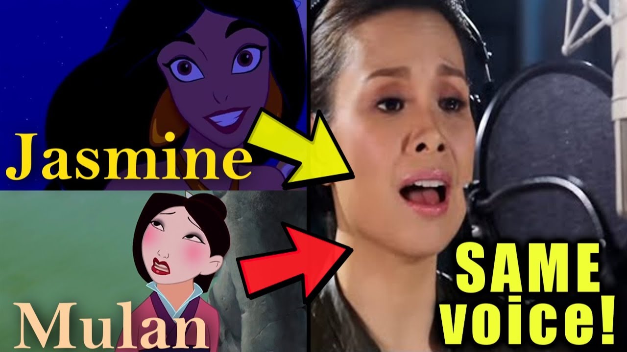 Disney Princesses having the SAME voice