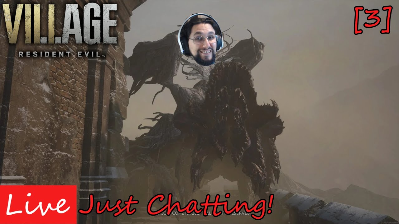 LIVE: I have to break up with Lady Dimitrescu in Resident Evil 8! Just Chatting!