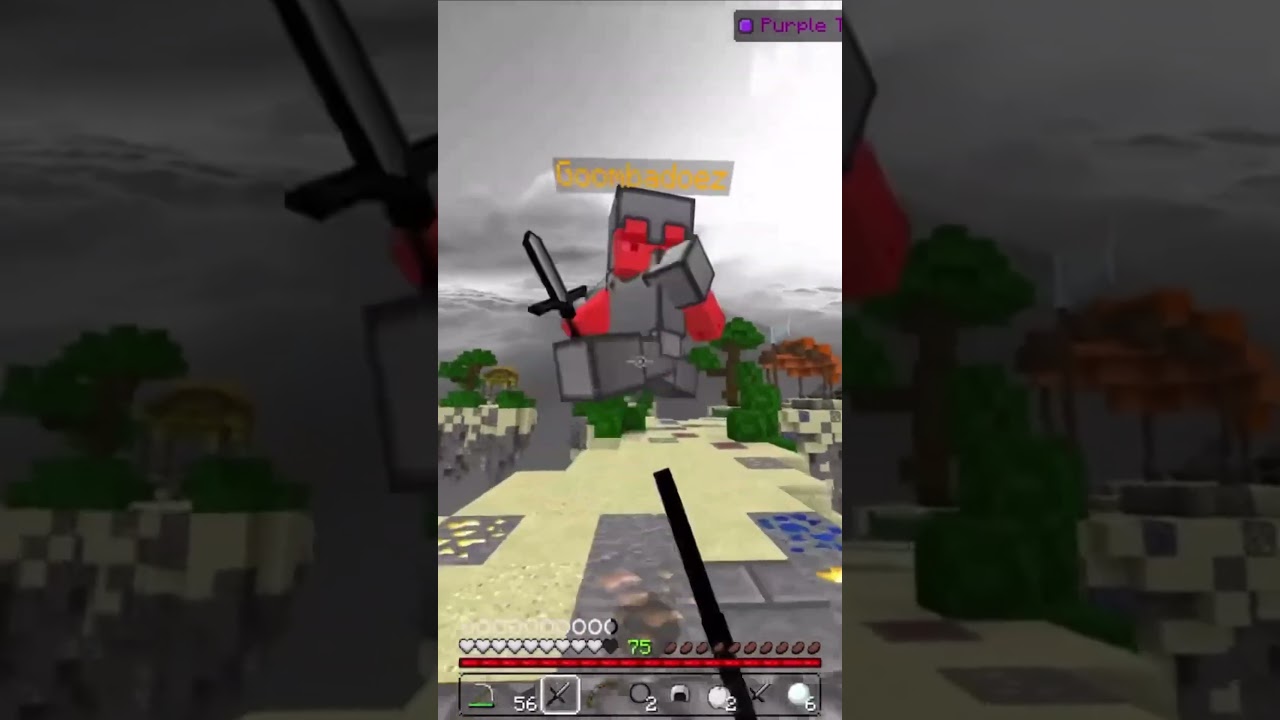 This is not java bro😭 #minecraft #mcpvp #pvp #funny #skywars #combo