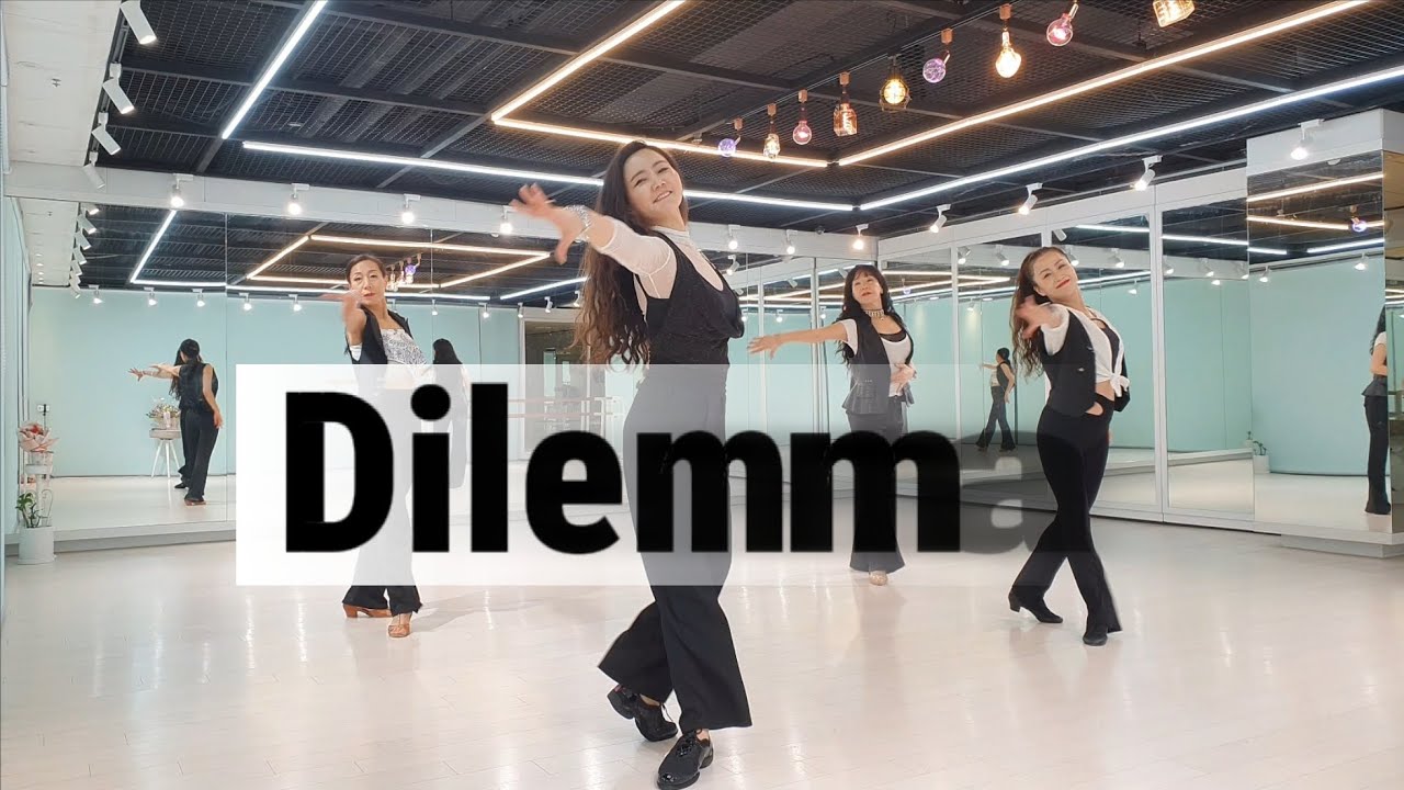 Dilemma line dance | 딜레마 | Inter | 중급 라인댄스 | 위더스 코리아