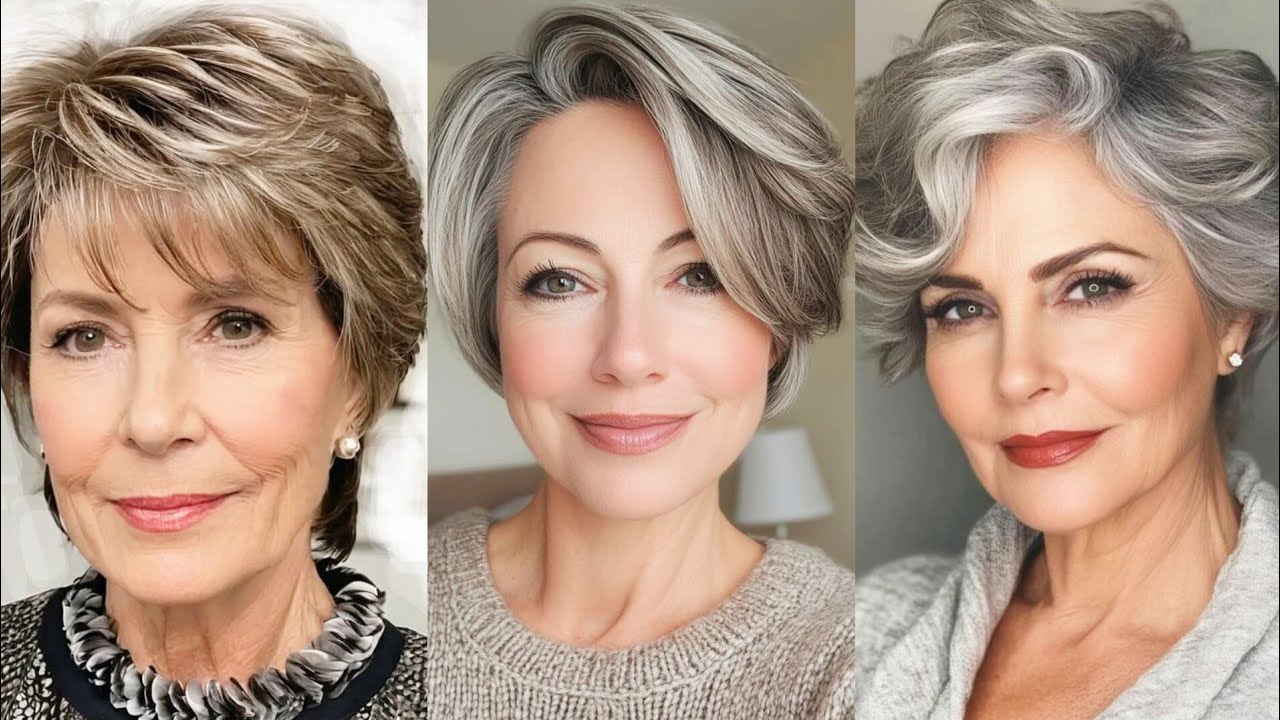 Стрижка для женщин 50+, 60+ и 70+ - Женская стрижка