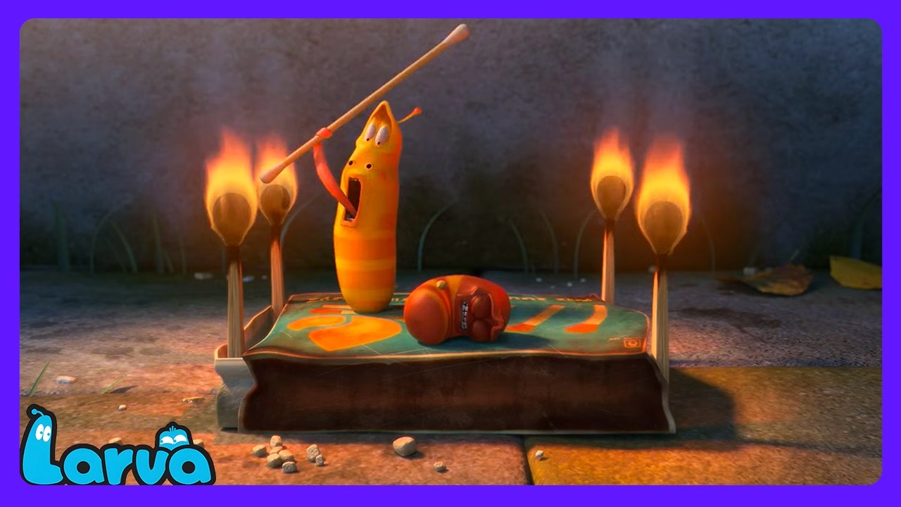 Larva - Yellow's Revenge on Red! | WildBrain Gadget Garage