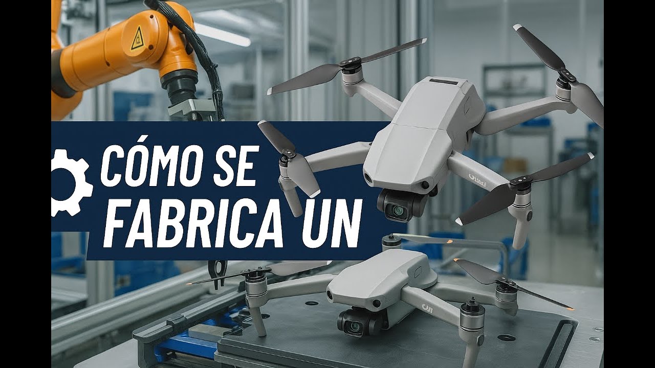 🚁 Así se FABRICA un DRON DJI | Proceso de Producción, Ensamblaje de Alta Precisión