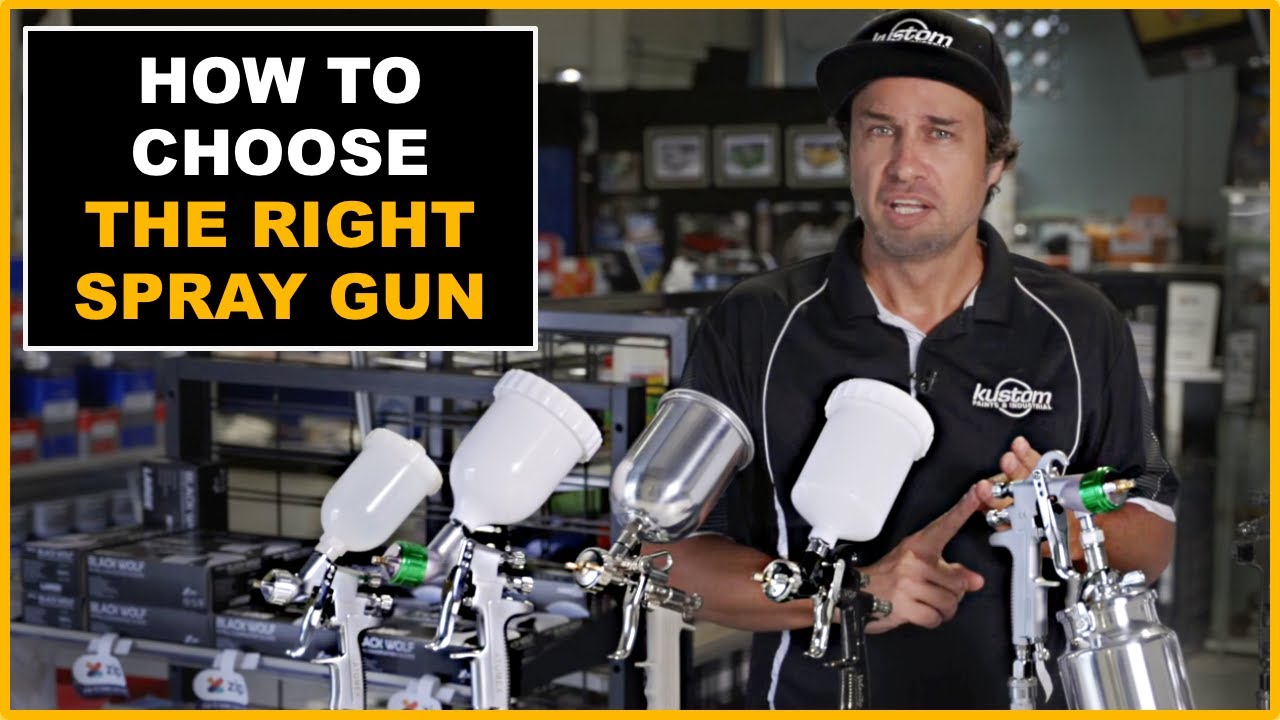 How to choose the right Spray Gun