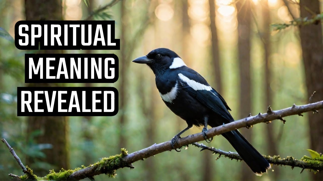 MAGPIE SPIRITUAL MEANING, SYMBOLISM & SUPERSTITION