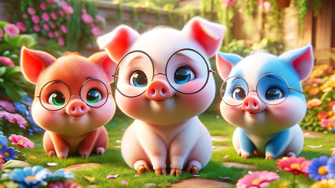Con Heo Đất - Ca Nhạc Hoạt Hình Con Heo Vui Nhộn Sôi Động - Nhạc Thiếu Nhi Cho Bé Chơi Ngoan
