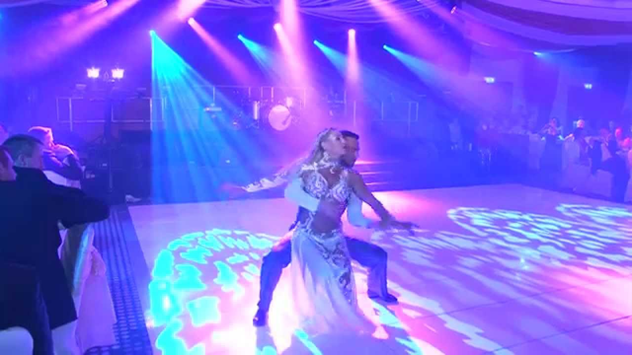 Kristina Rihanoff & Robin Windsor at Heathrow Charity Ball 2015