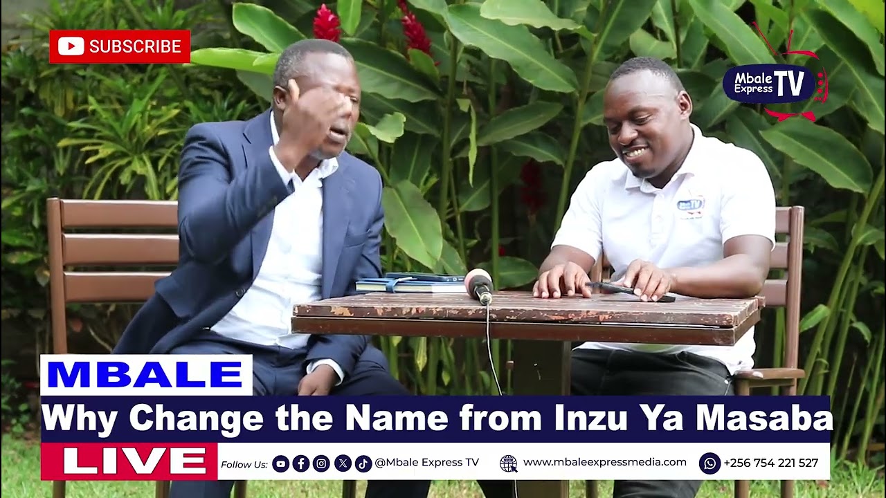 Why change the name from Inzu ya Masaba - Steven Masiga explains 