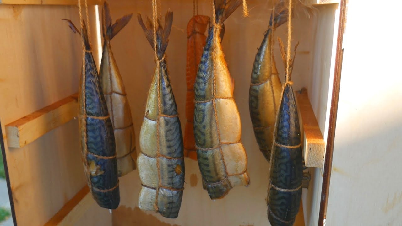 ВНИМАНИЕ❗ РЫБА ХОЛОДНОГО КОПЧЕНИЯ. Как ВКУСНО Коптить РЫБУ СКУМБРИЯ. ENG SUB.