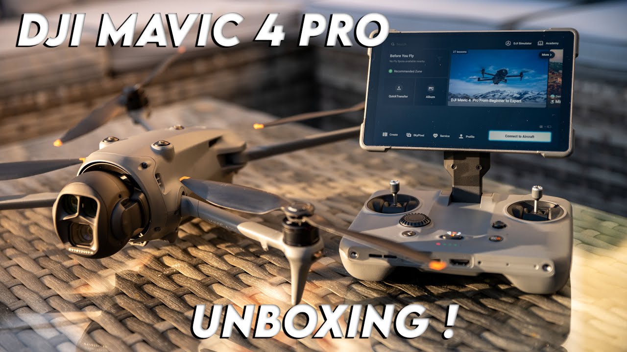 Mavic 4 Pro Unboxing in 4K – No Commentary | First Look at DJI’s Flagship Drone