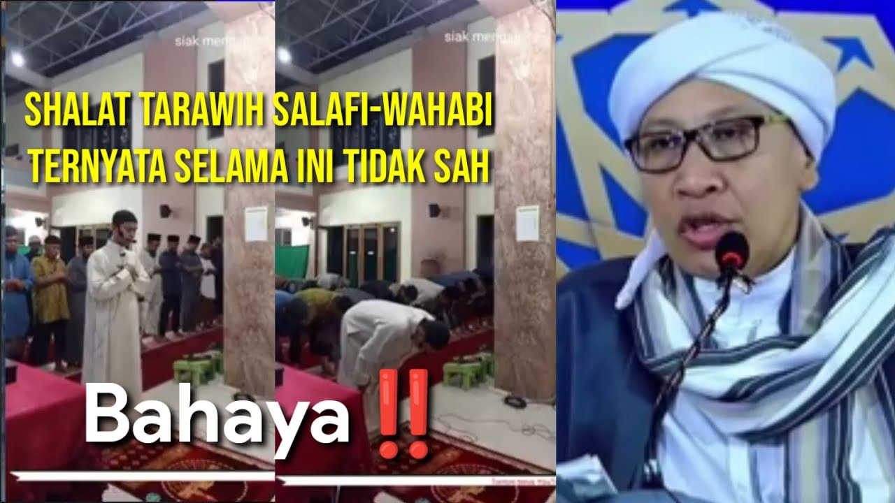 Shalat Tarawih Salafi-Wahabi Tidak Sah 