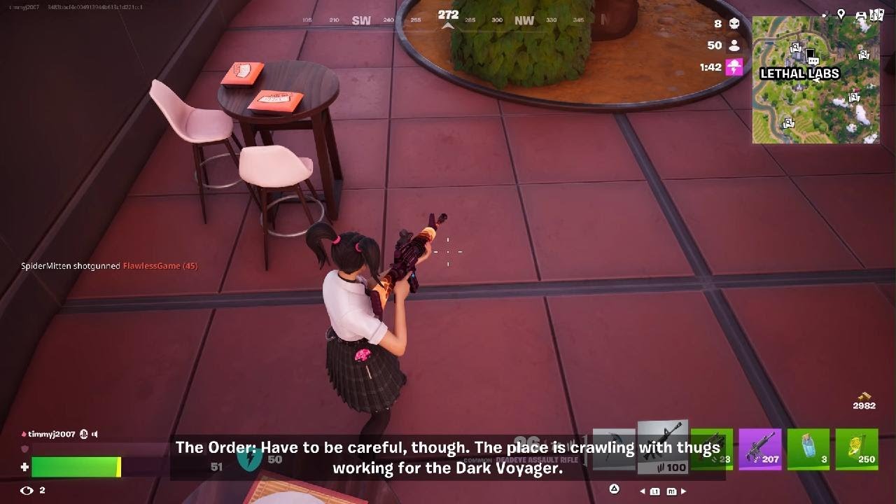 Fortnite order audio log 3