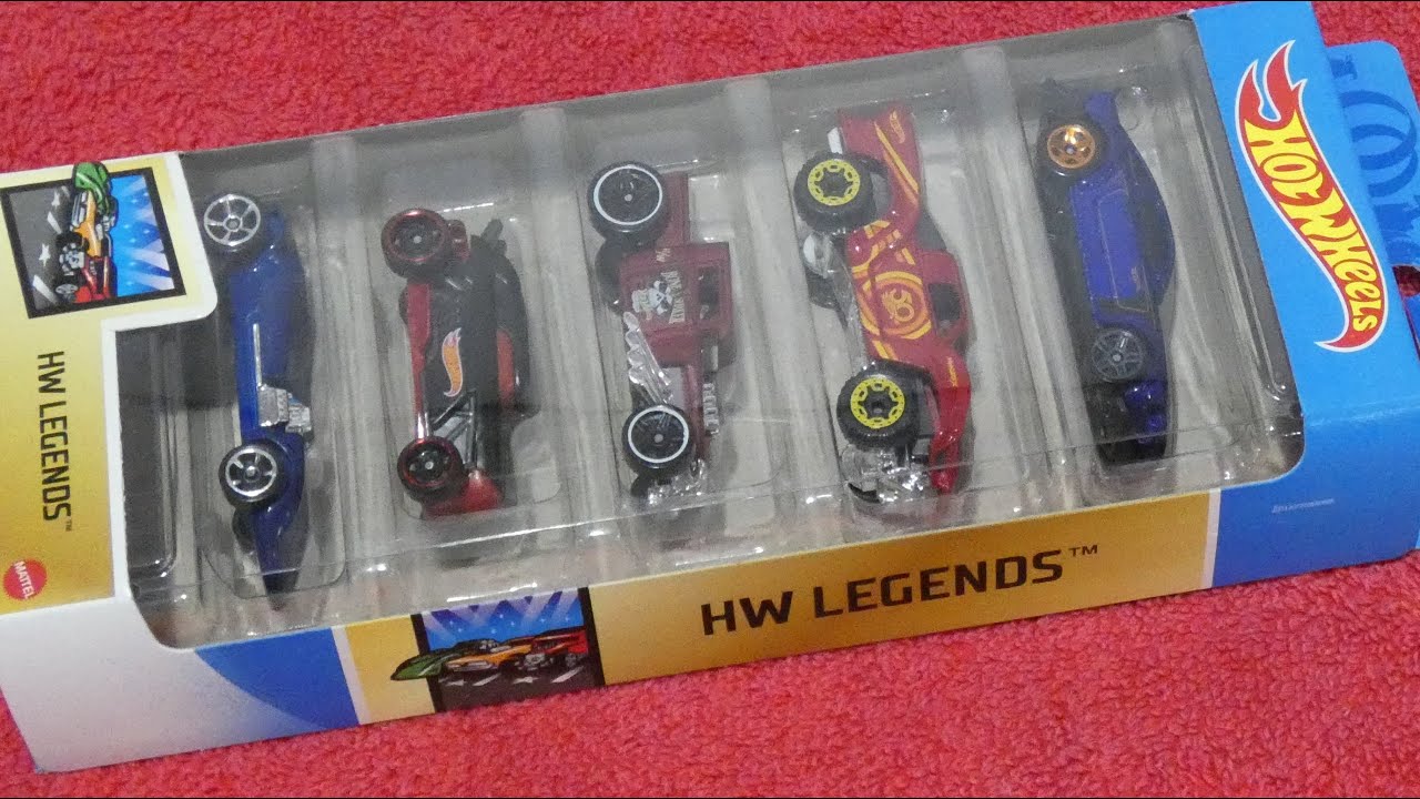 2021 Hot Wheels LEGENDS 5 Pack