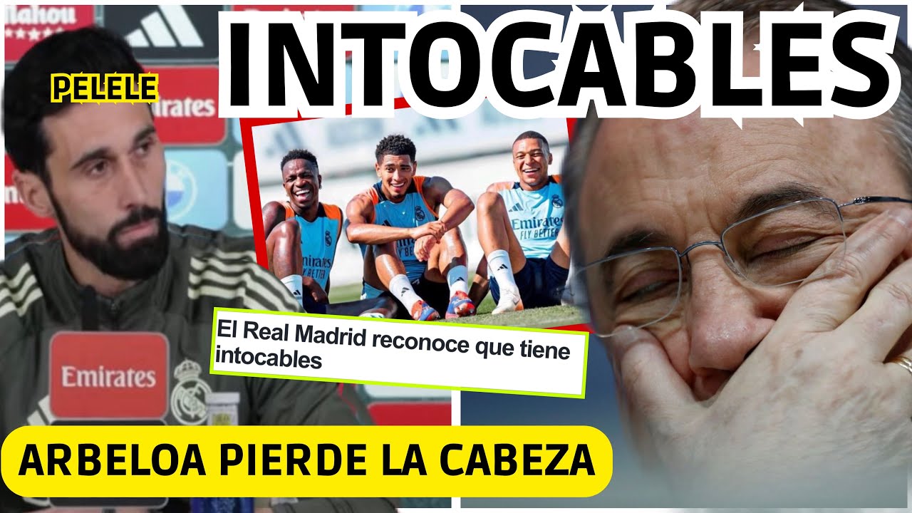 💥 ARBELOA PIERDE LA CABEZA y CONFIRMA que MBAPPE, VINI, BELLINGHAM SON INTOCABLES! PELELE HISTORICO