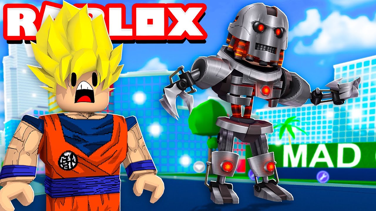 CONSEGUI O NOVO ROB&Ocirc; GIGANTE DA CIDADE DO ROBLOX!! (Mad City)
