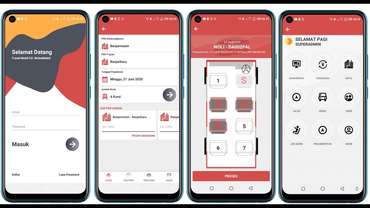 BEAUTIFUL DESIGN UI/UX ORDER TRAVEL APPS WITH DELPHI RADSTUDIO FMX - FIREMONKEY