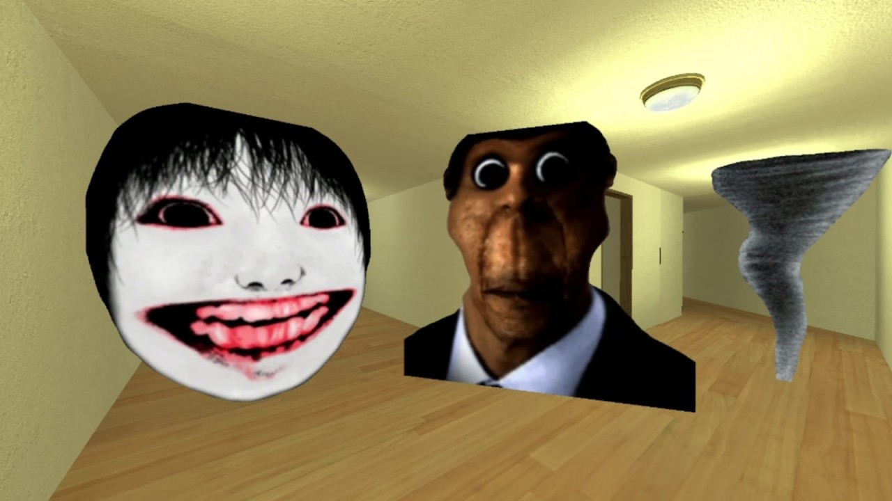 POV YOUSIE AND TORNADO IN A GMOD#gmod#nextbot#garrys mod