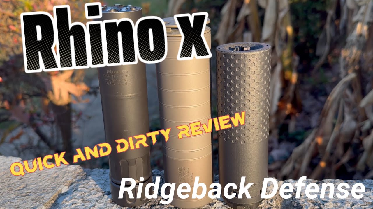 Quick and Dirty: Ridgeback Rhino X