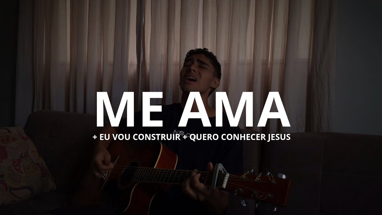 ME AMA + EU VOU CONSTRUIR + QUERO CONHECER JESUS (MEDLEY) | COVER | PEDRO ARTHUR