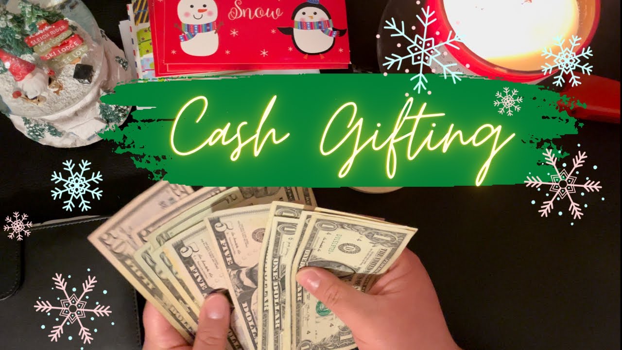 Cash Envelope Stuffing | Gifting for Christmas