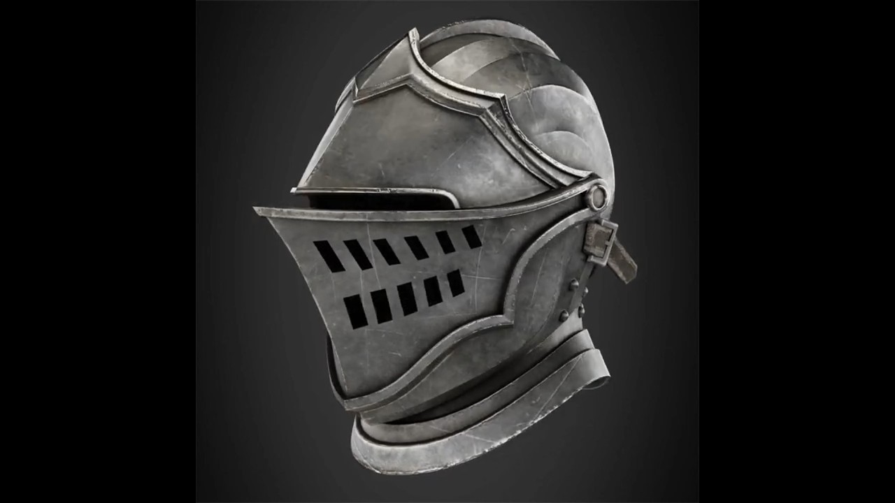 Elite Knight Helmet 3D printable model | replica | prop | cosplay | stl | print file