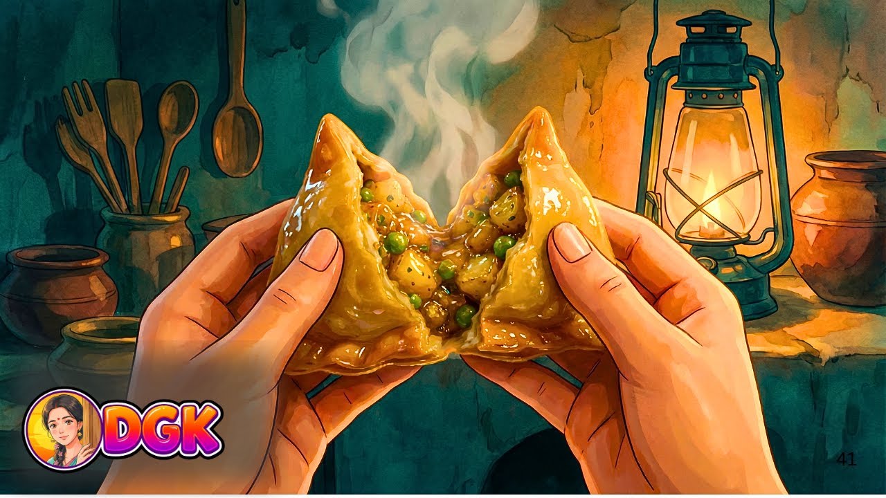 POV: You're back to the 90s in your childhood village, it's raining and you smell hot samosas