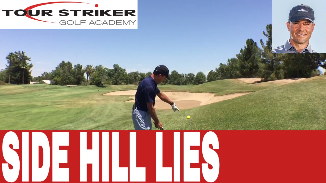 This Is How You Control The Golf Ball On Side-Hill Lies | Martin Chuck | Tour Striker Golf Academy