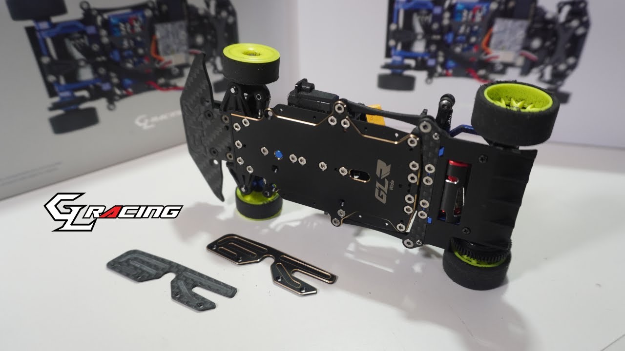 GL Racing GLR cambio telaio e prime modifiche di assetto