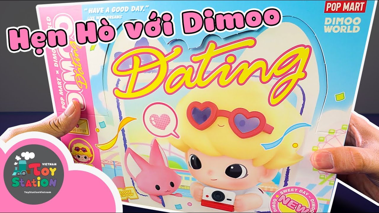 Hẹn hò với Dimoo vào dịp lễ Tình Nhân với series Dimoo Dating từ Pop Mart ToyStation 745