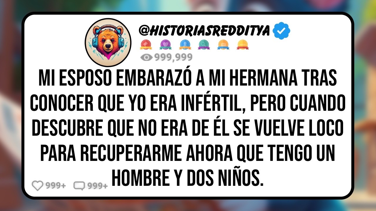 Mi ESPOSO Tenía los Papeles de Divorcio Antes de Contarle de mi Infertilidad y Embarazó a mi HE...