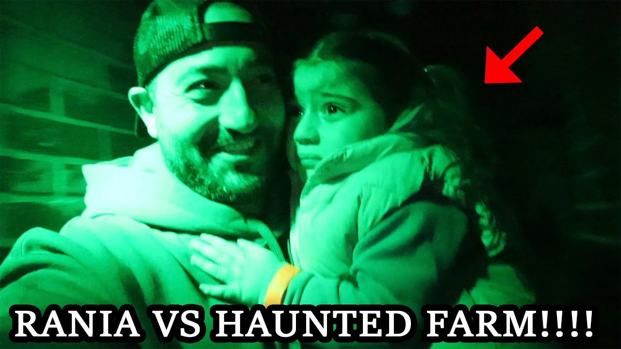 WE TOOK RANIA TO A HAUNTED FARM!