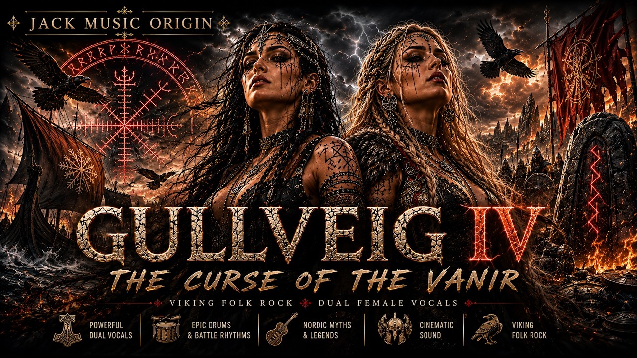 GULLVEIG IV &ndash; The First War of the Gods | Epic Viking Folk Rock | Nordic Female Vocals