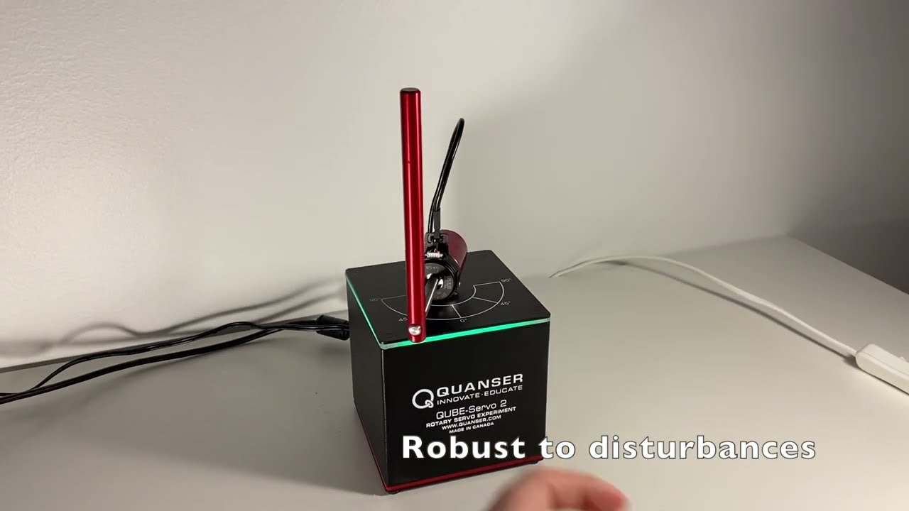 Modeling and Control of a Rotary Inverted Pendulum | Quanser Qube 2 Servo