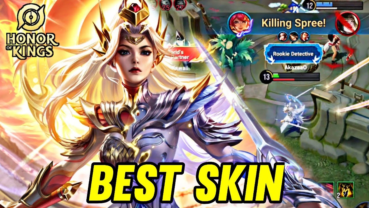 HOK : MULAN GAMEPLAY | BEST SKIN MULAN - HONOR OF KINVS
