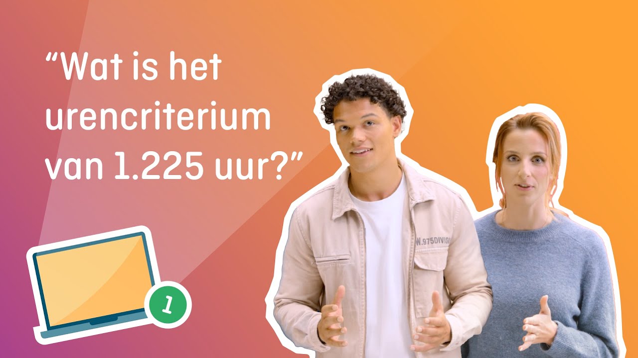 Wat is het urencriterium van 1.225 uur? | KVK Wijzer in 1 minuut