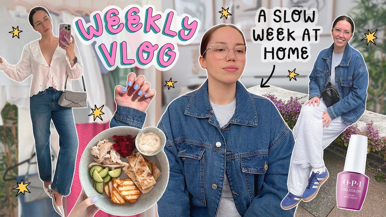 ЕЖЕНЕДЕЛЬНЫЙ ВИДЕОБЛОГ 6 ✨ Спокойная неделя дома + что нового в M&S / одежде и домашнем декоре 💕