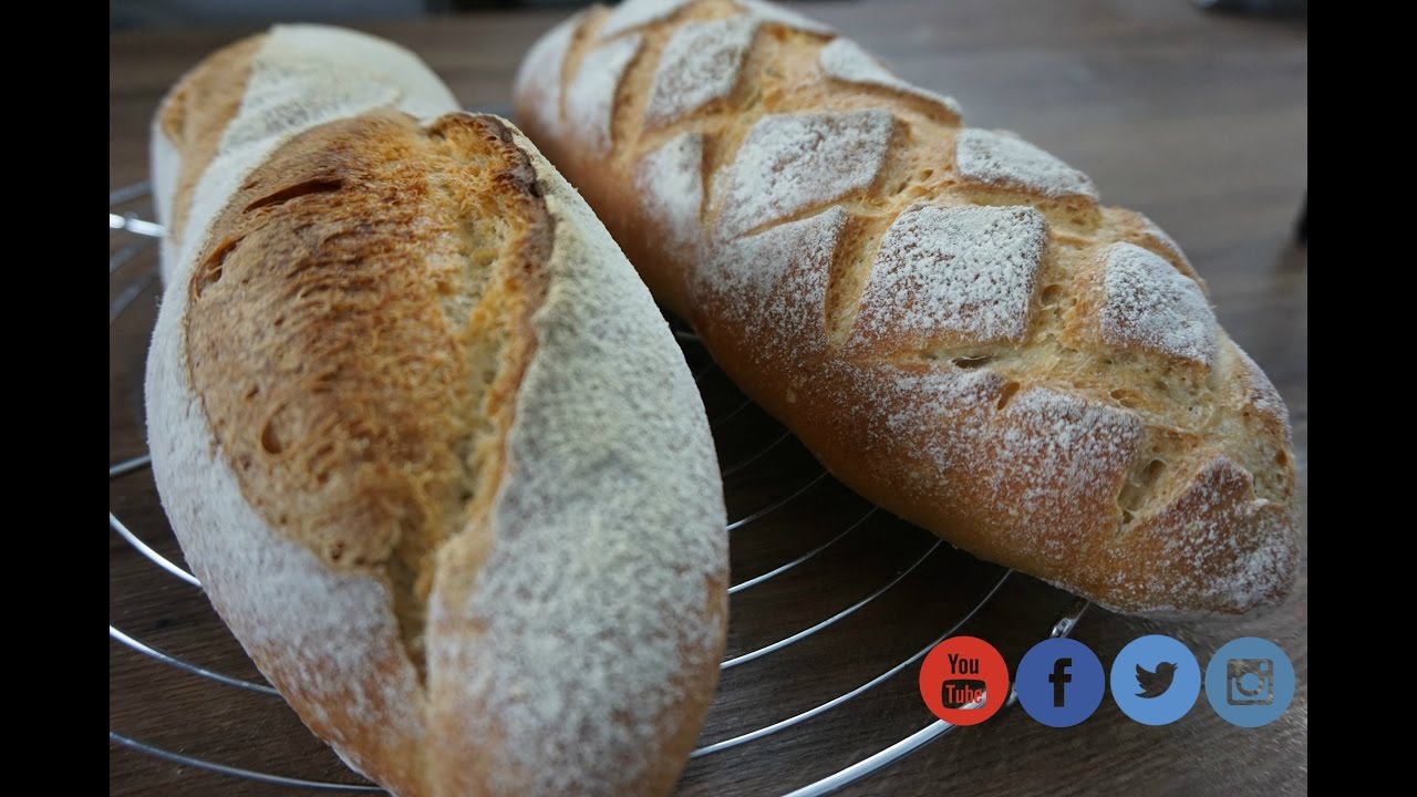 Recette - pain blanc sur poolish 🍞