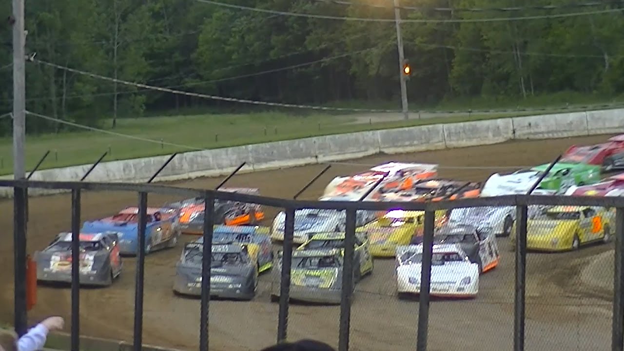 RUSH Crate Late Model Feature | Eriez Speedway | 6-7-15