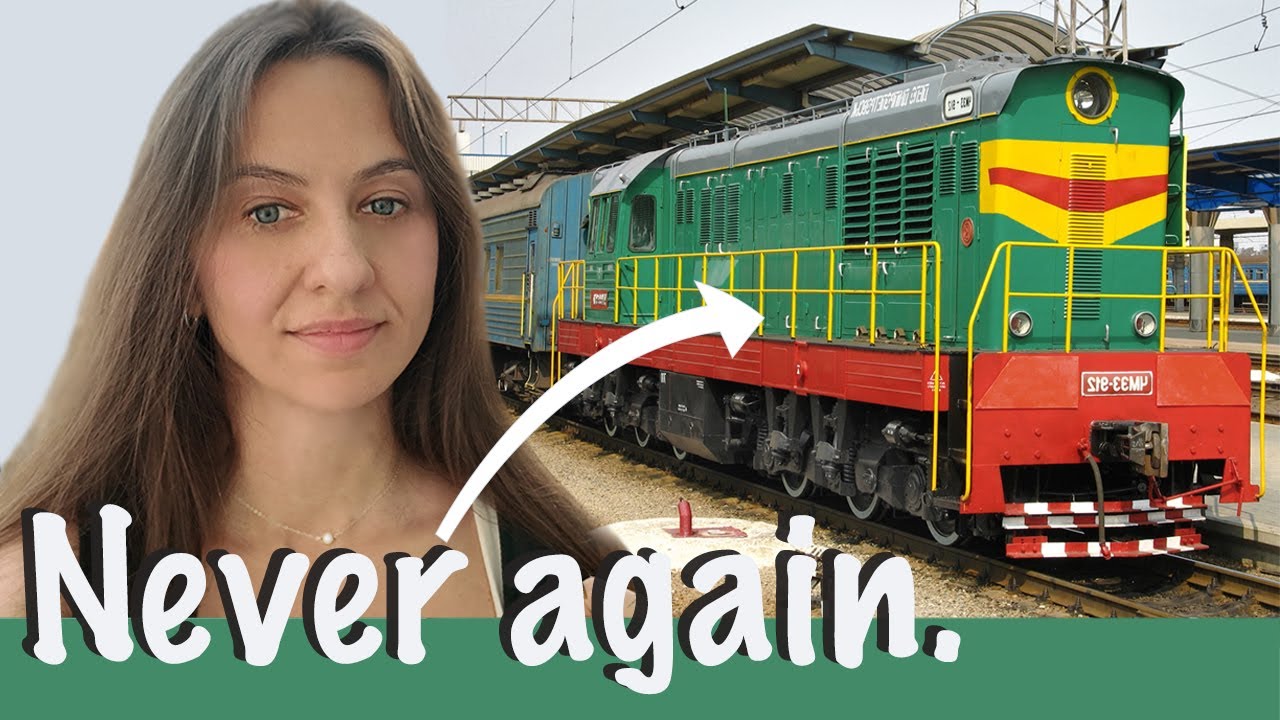Crossing UKRAINE on a 3rd Class Sleeper Train from the USSR.