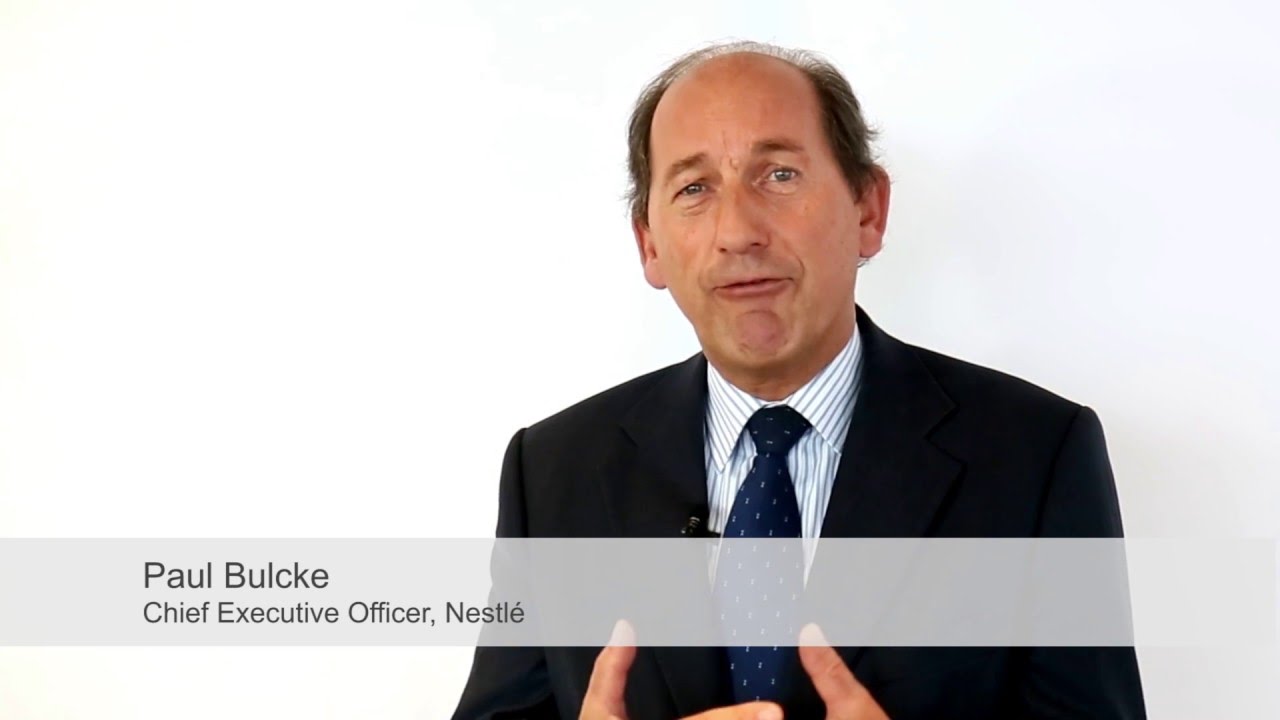 #SheTrades: Paul Bulcke, CEO, Nestl&eacute;
