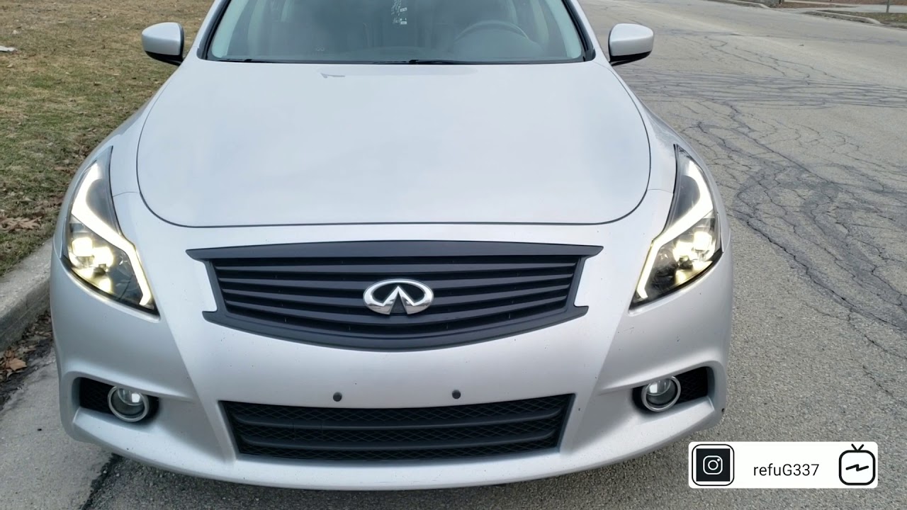 G37 Akkon/GTR Style Headlamp Full Review w/Light Output