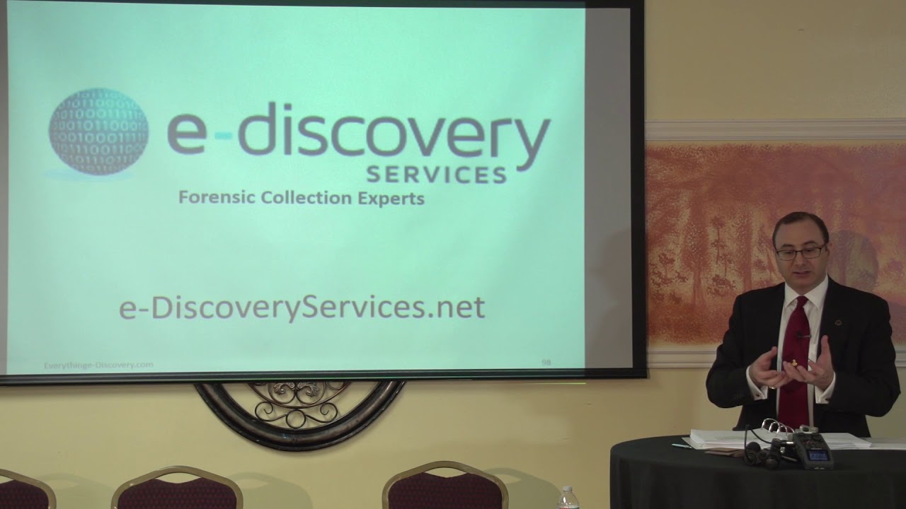 David Steinfeld's e-Discovery Basics: Processing Review Analysis and Production