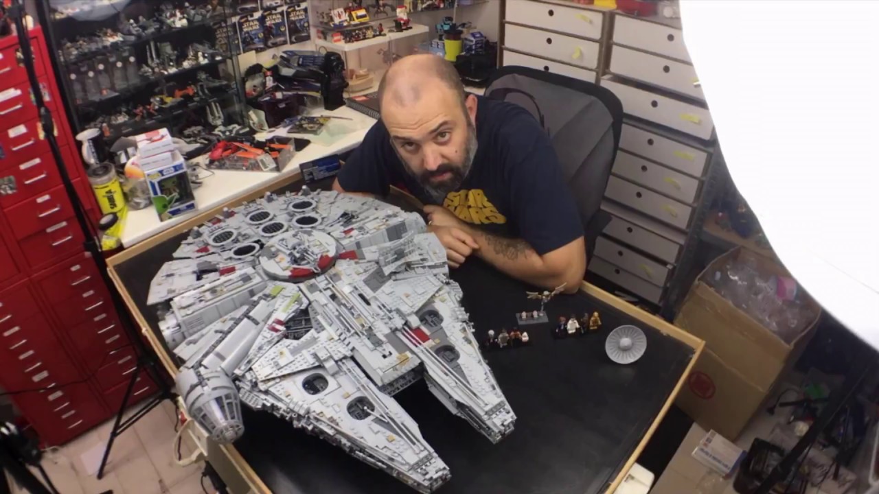 Lego 75192 Millennium Falcon UCS time lapse
