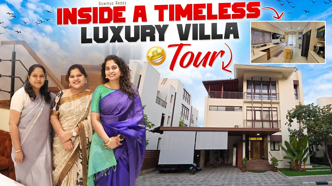 Inside a Timeless Luxury Villa in Chennai | Elegant Design & Modern Opulence! 🏛✨