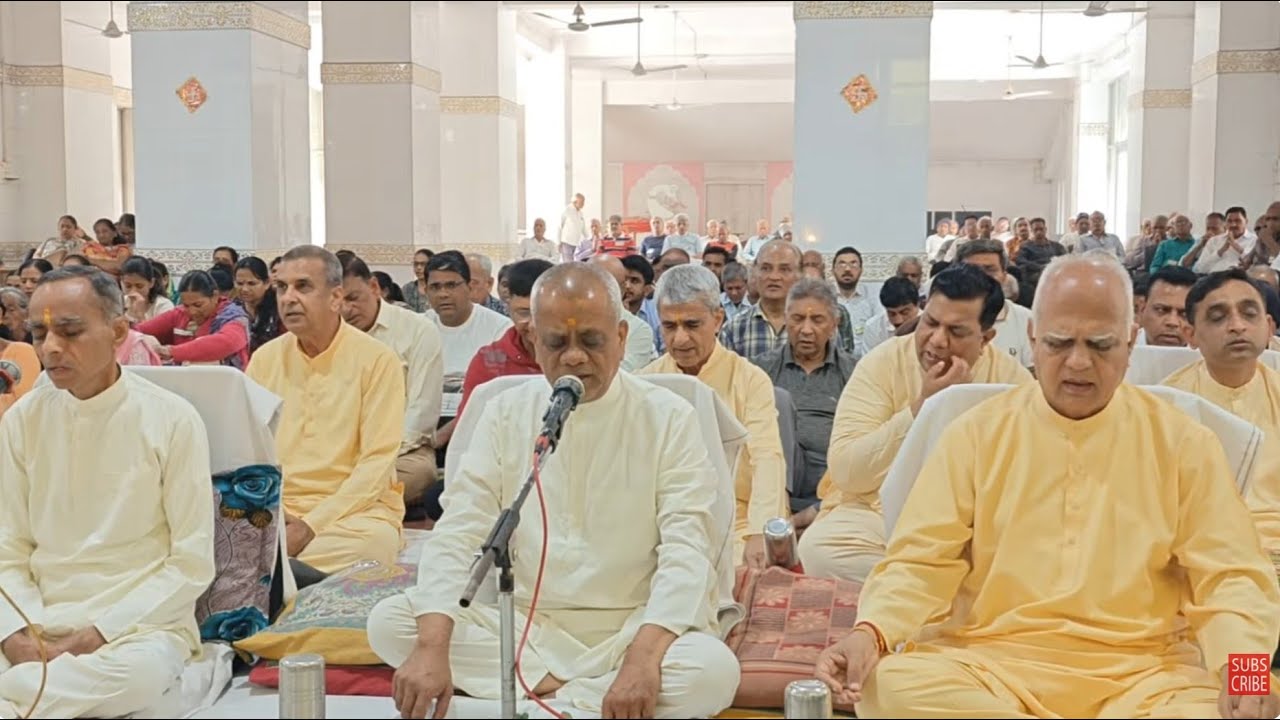 31-01-2026 #1 Dada Bhagwan Aptaputra's & Mahatmas Kirtan Bhakti At Kamrej Tri Mandir, Surat