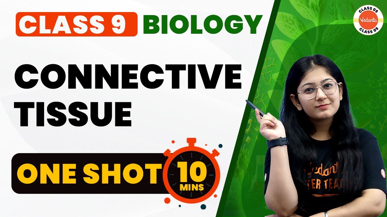 Connective Tissue One Shot 10 Min | Tissues Class 9 | NCERT 9th Science Biology Chapter-6 #Cbse2024