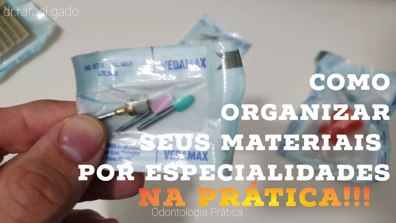 🛑COMO ORGANIZO MEUS MATERIAIS POR ESPECIALIDADES! NA PRÁTICA 🤫😁