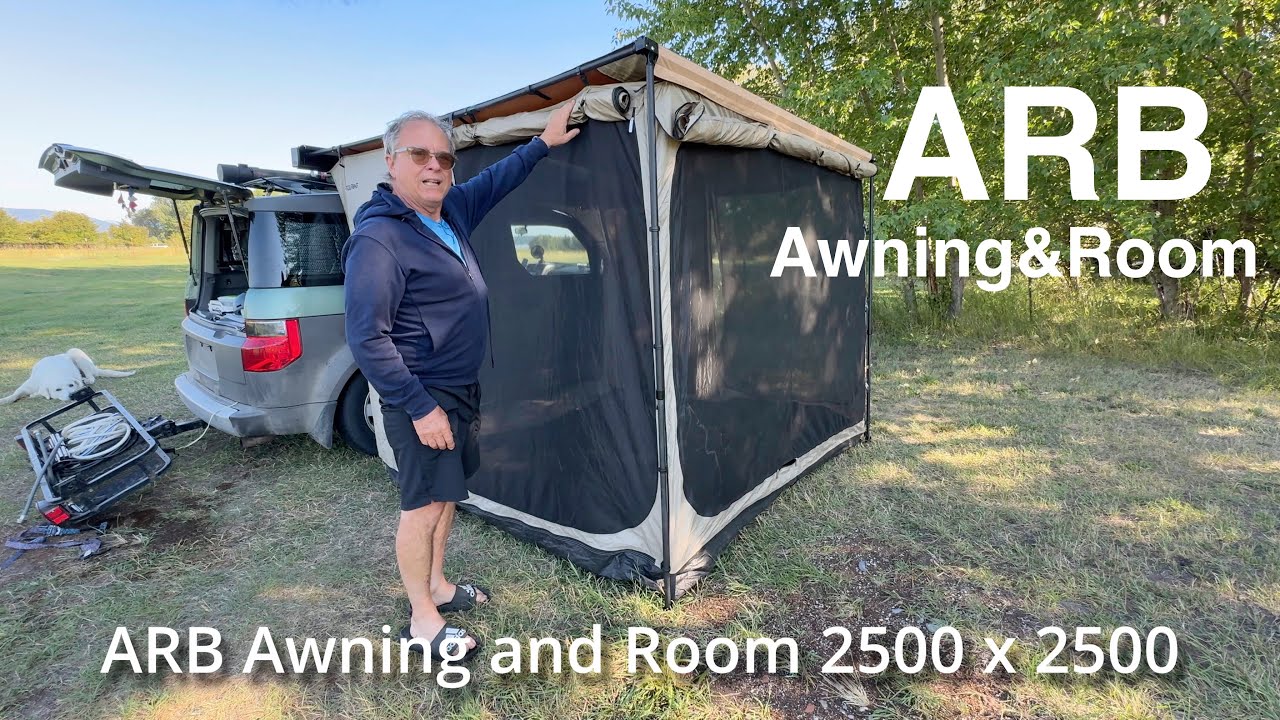 ARB Awning and Room ~ Making it Work #hondaelement #campinggear 