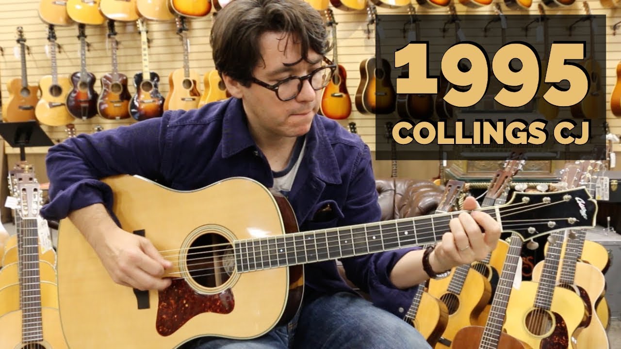 Todd Wisenbaker playing our 1995 Collings CJ at Norman's Rare Guitars